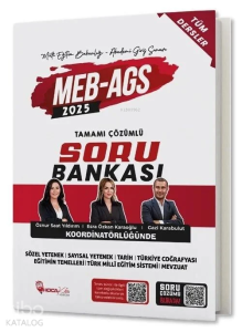 Hoca Kafası 2025 MEB-AGS Tüm Dersler Soru Bankası Çözümlü