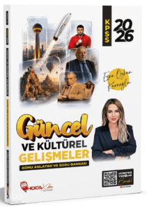 Hoca Kafası Yayınları 2026 KPSS Güncel ve Kültürel Gelişmeler Konu Anlatımı ve Soru Bankası