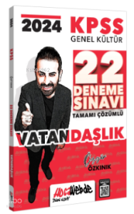 HocaWebde KPSS GK Vatandaşlık Tamamı Çözümlü 22 Deneme Sınavı
