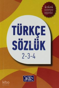 İlköğretim Türkçe Sözlük 2-3-4