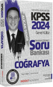 İndeks Akademi 2024 KPSS Coğrafya Soru Bankası Çözümlü