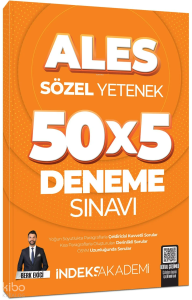 İndeks Akademi 2026 ALES Sözel Yetenek 5 Deneme Sınavı Çözümlü