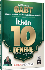İndeks Akademi ÖABT MEB-AGS Din Kültürü ve Ahlak Bilgisi İTKAN 10 Deneme Çözümlü