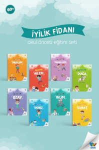 İyilik Fidanı - Okul Öncesi Eğitim Seti ( 8 Kitap )