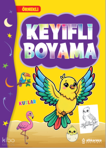 Keyifli Boyama: Kuşlar