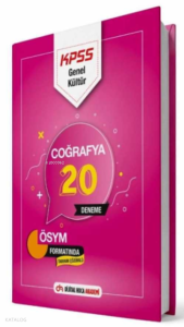 KPSS GK Coğrafya Tamamı Çözümlü 20 Deneme Dijital Hoca Akademi