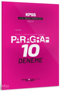 KPSS Paragraf Yeni Nesil 10 Deneme Marka Yayınları