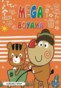 Mega Boyama-Turuncu Kitap