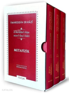 Metafizik: el-Metalibü'l - Aliye Seti - 3 Kitap Takım - Kutulu