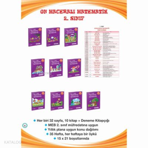 Metafor Yayınları 2. Sınıf On Maceralı Matematik (10 Kitap)