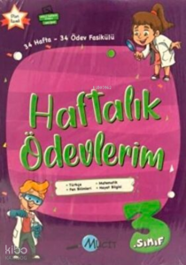 Mucit Yayınları 3. Sınıf Haftalık Ödevlerim - MA