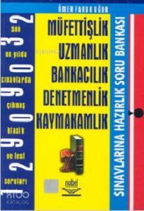 Müfettişlik Uzmanlık Bankası Denetcilik Kaymakamlık Soru Bankası