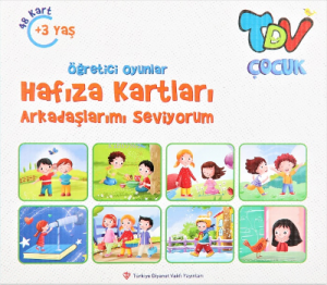 Öğretici Oyunlar Hafıza Kartları - Arkadaşlarımı Seviyorum