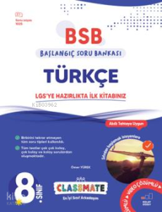 Okyanus 8. Sınıf Classmate Başlangıç Türkçe Soru Bankası