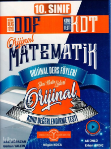 Orijinal Yayınları 10.Sınıf Matematik ODF KDT Seti