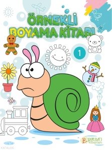 Örnekli Boyama Kitabı - 1