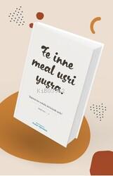 Özel Tarasrimli Huzur Ajandasi- Fe Inne Meal Usri Yusra Her Zorlukla