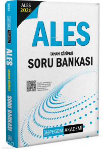 Pegem Akademi 2026 ALES Tamamı Çözümlü Soru Bankası