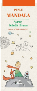 Puslu Mandala Ayraç- Küçük Prens;Boya-Kopar-Hediye Et