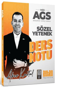 Retro 2026 MEB-AGS Sözel Yetenek Ders Notu