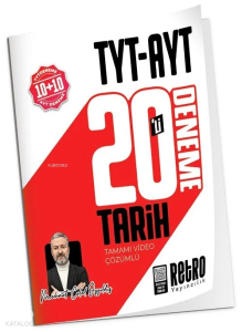 Retro Yayıncılık TYT - AYT Tarih 20'li Deneme