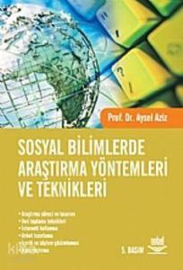 Sosyal Bilimlerde Araştırma Yöntemleri ve Teknikleri