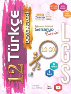 Tanım 8 Sınıf Deneme 12*20 Türkçe - 2023