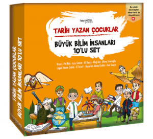 Tarih Yazan Çocuklar -Büyük Bilim İnsanları 10’lu Set