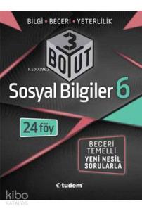 Tudem 6.Sınıf Sosyal Bilgiler 3 Boyut