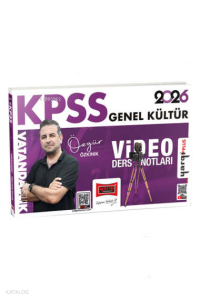 Yargı Yayınları 2026 KPSS Genel Kültür Vatandaşlık Video Ders Notları