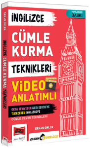 Yargı Yayınları İngilizce Cümle Kurma Teknikleri Video Anlatımlı