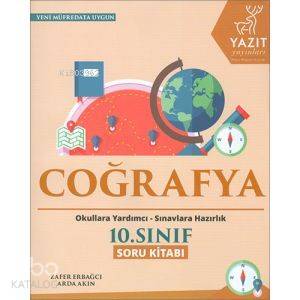 Yazıt Yayınları 10. Sınıf Coğrafya Soru Kitabı Yazıt 