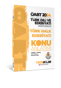 Yediiklim Yayıncılık ÖABT Türk Dili Ve Edebiyatı Öğretmenliği Türk Halk Edebiyatı Konu Anlatımı