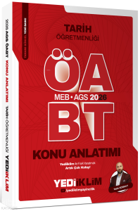 Yediiklim Yayınları 2026 MEB AGS ÖABT Tarih Öğretmenliği Tamamı Çözümlü Soru Bankası
