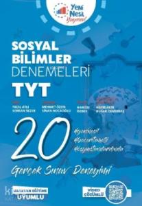Yeni Nesil Yayınları YKS TYT Sosyal Bilimler 20 Deneme Sınavı Video Çözümlü
