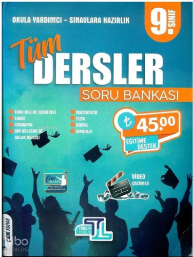 09.Sınıf Soru Bankası Tüm Dersler - 2022