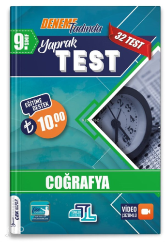 09.Sınıf Yaprak Test Coğrafya - 2022