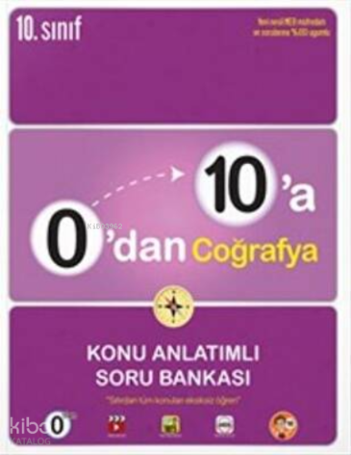 0'dan 10'a Coğrafya Konu Anlatımlı Soru Bankası