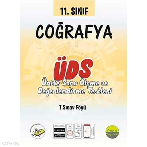 11. Sınıf Coğrafya Ünite Değerlendirme Sınavı (7 Sınav)