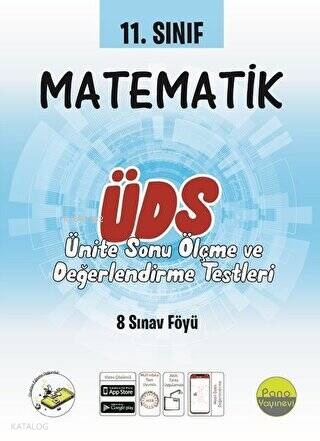 11. Sınıf Matematik Ünite Değerlendirme Sınavı (8 Sınav)