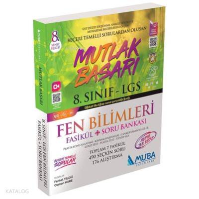1762 MB 8.Sınıf - LGS Fen Bilimleri Fasikül + Soru Bankası