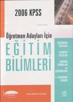 2006 Kpss Öğretmen Adayları İçin Eğitim Bilimleri