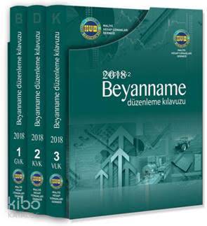 2018 Beyanname Düzenleme Kılavuzu (3 Cilt - Kutulu)