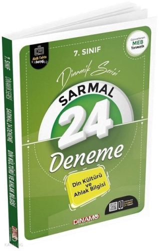 2022 7. Sınıf Din Kültürü ve Ahlak Bilgisi Sarmal 24 Deneme Dinamo Yayınları