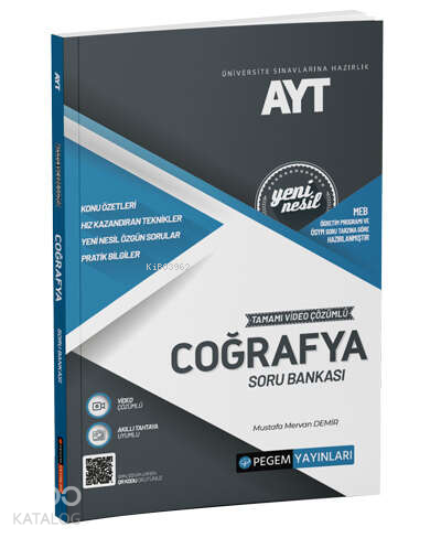 2022 AYT COĞRAFYA Tamamı Video Çözümlü Soru Bankası