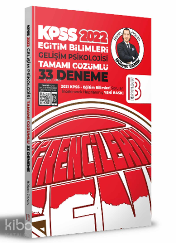 2022 Eğitim Bilimleri Gelişim Psikolojisi Tamamı Çözümlü 33 Deneme