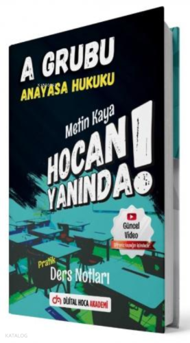 2022 KPSS A Grubu Anayasa Hukuku Pratik Ders Notları Dijital Hoca Akademi