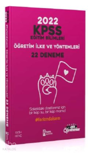 2022 KPSS Eğitim Bilimleri Öğretim İlke ve Yöntemleri 22 Deneme