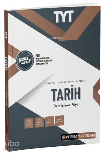 2022 TYT Tarih Ders İşleme Föyü