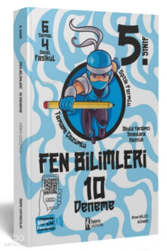 2023 İSEM 5. Sınıf Fen Bilimleri 10 Deneme